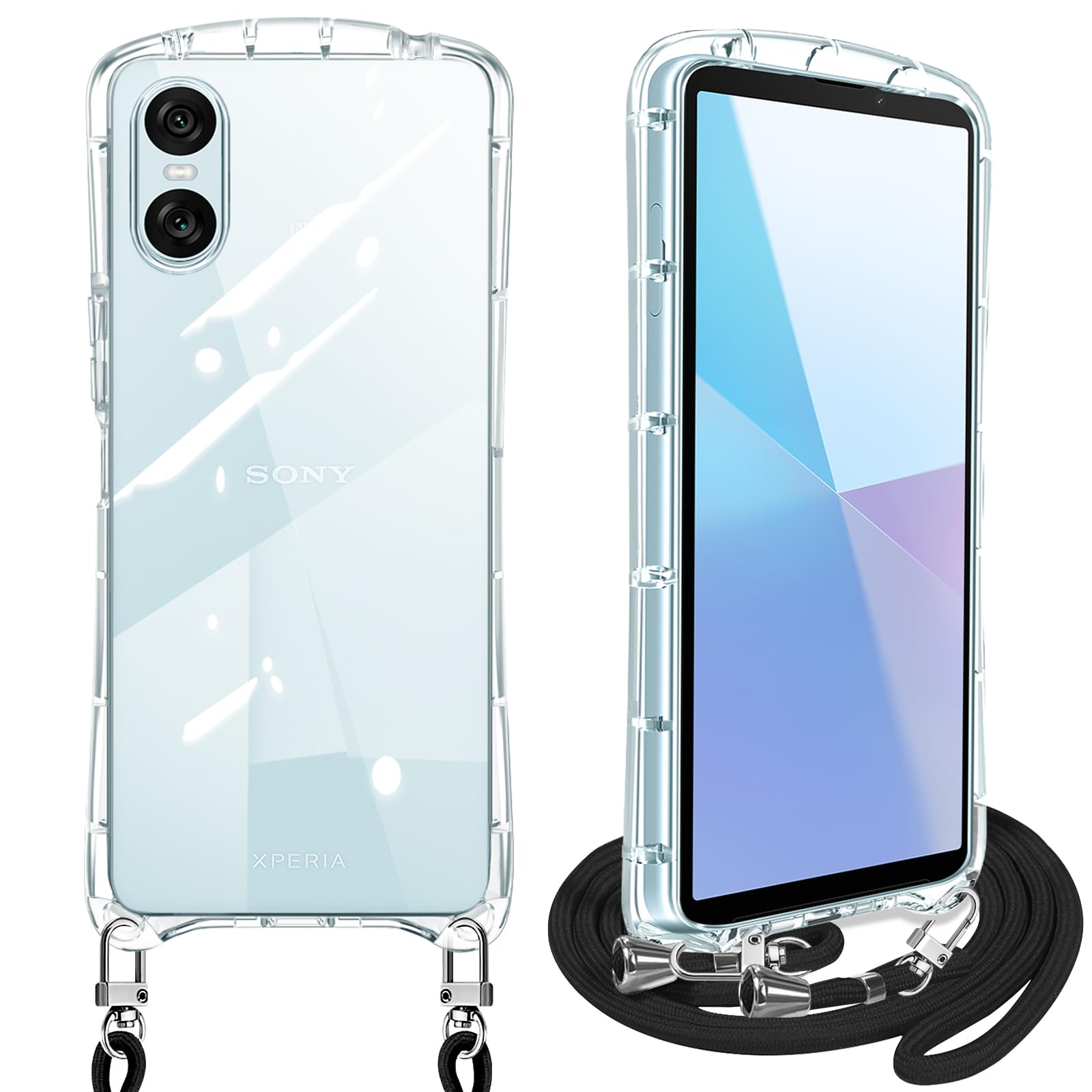 Xperia 10 VI Bule ケース付き ソニー純正 Xperia 10 VI Style Cover with Stand Blue ブルー